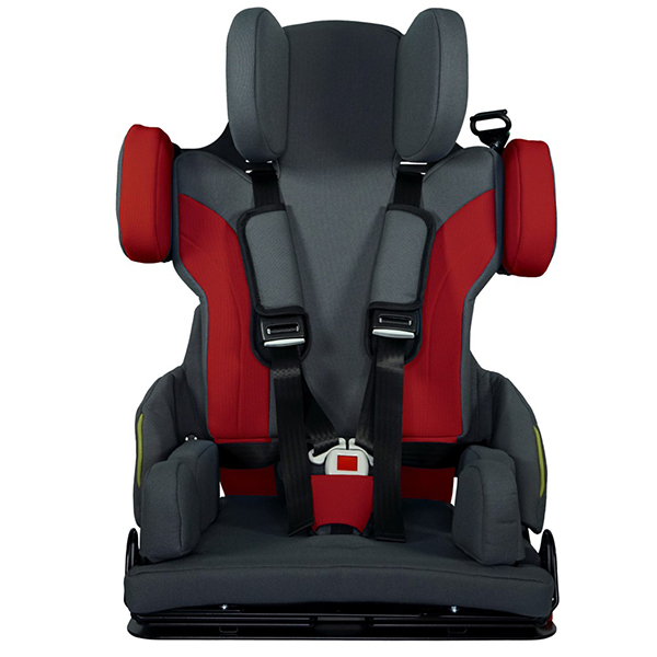 Hercules Car Seat in Grey with Red